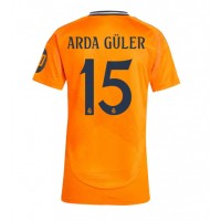 Real Madrid Arda Guler #15 Bortatröja Dam 2024-25 Kortärmad